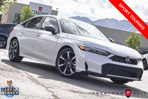 White 2025 Honda Civic Hybrid Sport Touring for sale in Salt Lake City, UT