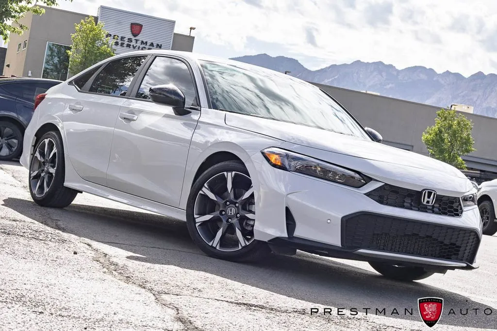 White 2025 Honda Civic Hybrid Sport Touring for sale in Salt Lake City, UT