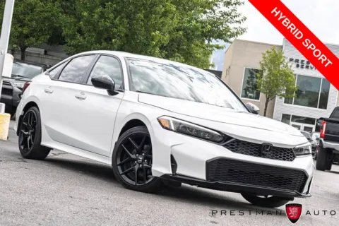 White 2025 Honda Civic Hybrid Sport for sale in Salt Lake City, UT