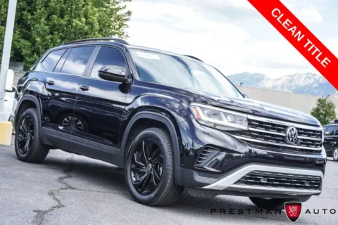 Black 2023 Volkswagen Atlas 3.6L V6 SE w/Technology for sale in Salt Lake City, UT