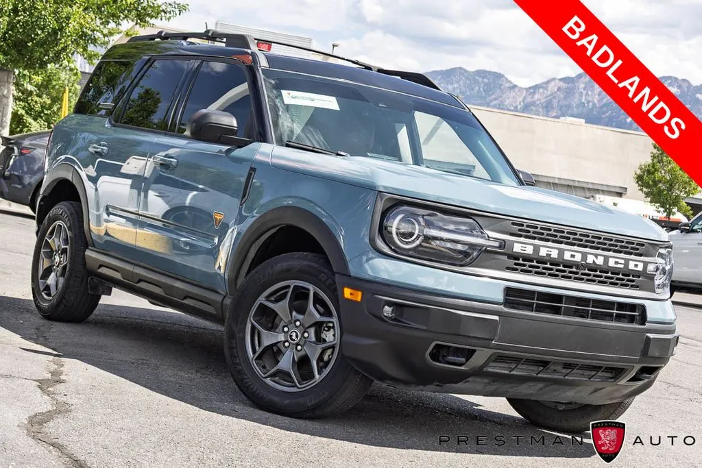 Blue 2021 Ford Bronco Sport Badlands for sale in Salt Lake City, UT