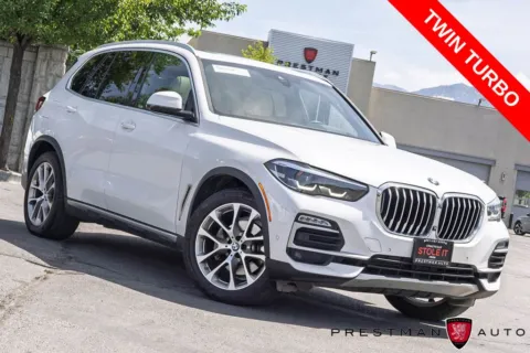 White 2021 BMW X5 xDrive40i for sale in Salt Lake City, UT