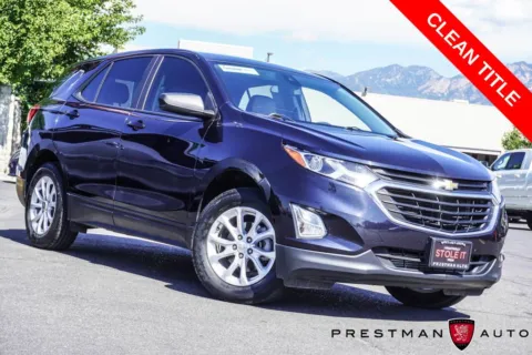 Blue 2021 Chevrolet Equinox LS for sale in Salt Lake City, UT