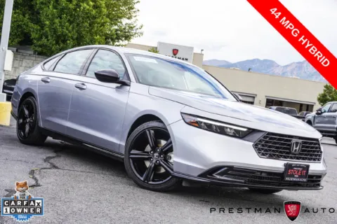 Silver 2025 Honda Accord Hybrid Sport-L for sale in Salt Lake City, UT