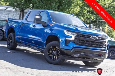 Blue 2024 Chevrolet Silverado 1500 LT Trail Boss for sale in Salt Lake City, UT