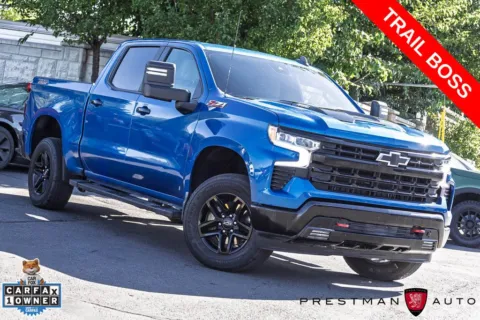 Blue 2024 Chevrolet Silverado 1500 LT Trail Boss for sale in Salt Lake City, UT