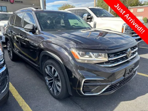 Black 2021 Volkswagen Atlas 3.6L V6 SEL Premium R-Line for sale in Salt Lake City, UT
