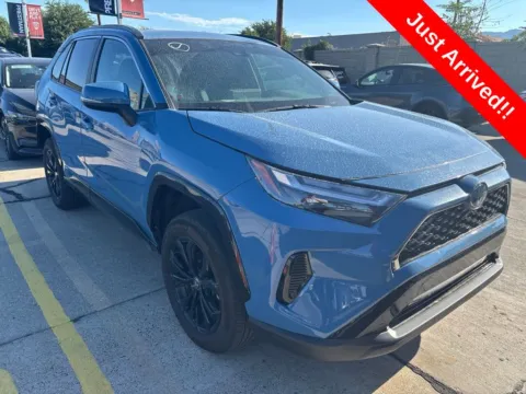 Blue 2024 Toyota RAV4 Hybrid SE for sale in Salt Lake City, UT