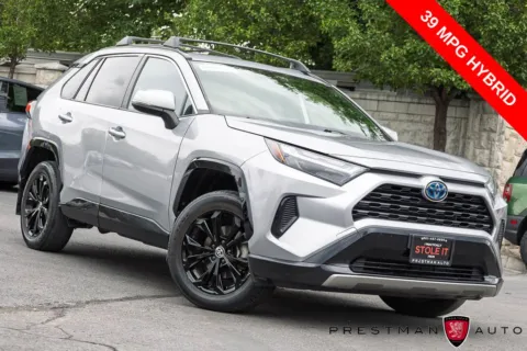 Silver 2024 Toyota RAV4 Hybrid SE for sale in Salt Lake City, UT