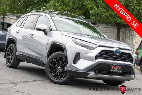 Silver 2024 Toyota RAV4 Hybrid SE for sale in Salt Lake City, UT