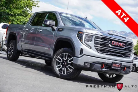 Gray 2024 GMC Sierra 1500 AT4 for sale in Salt Lake City, UT