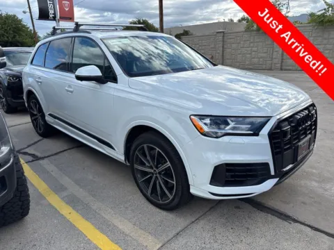 White 2021 Audi Q7 55 Premium Plus for sale in Salt Lake City, UT