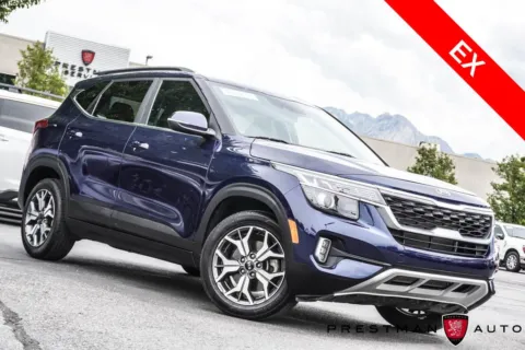 Blue 2021 Kia Seltos EX for sale in Salt Lake City, UT
