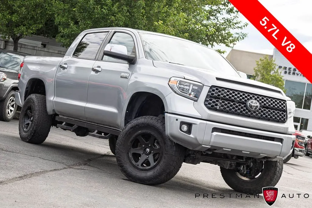 Silver 2020 Toyota Tundra Platinum for sale in Salt Lake City, UT