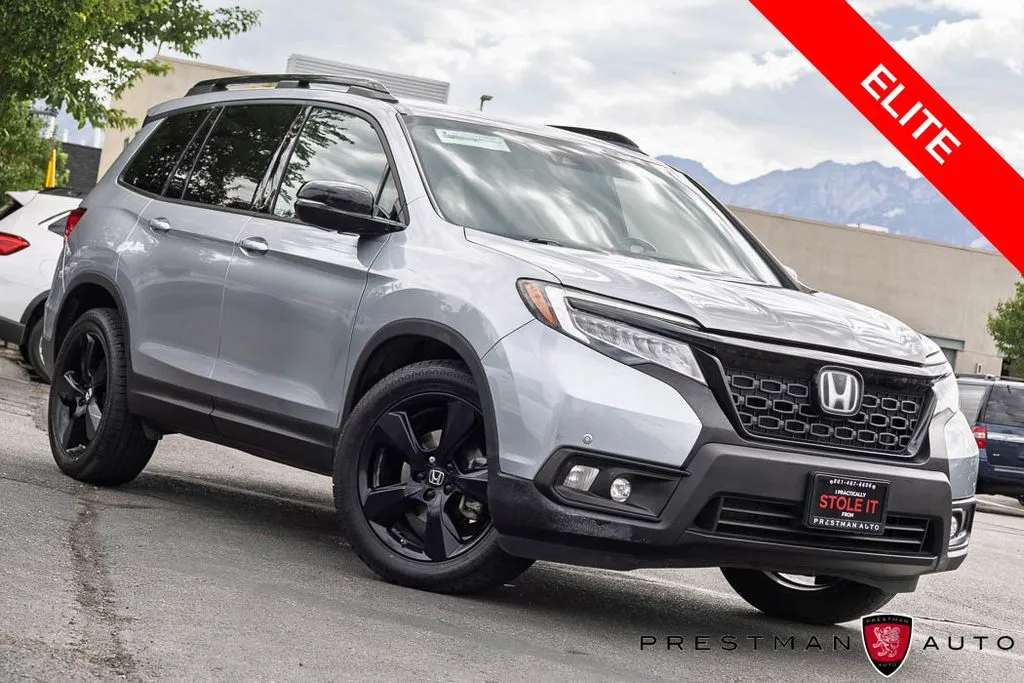 Gray 2021 Honda Passport Elite for sale in Salt Lake City, UT