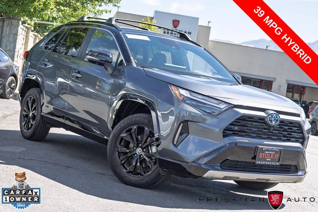 Black 2024 Toyota RAV4 Hybrid XSE for sale in Salt Lake City, UT