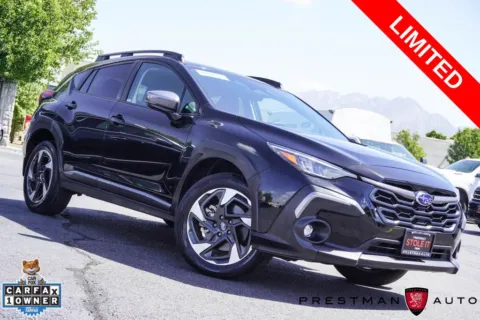 Black 2024 Subaru Crosstrek Limited for sale in Salt Lake City, UT