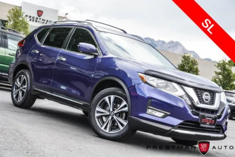 Blue 2018 Nissan Rogue SL for sale in Salt Lake City, UT