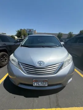 Silver 2015 Toyota Sienna XLE for sale in Salt Lake City, UT