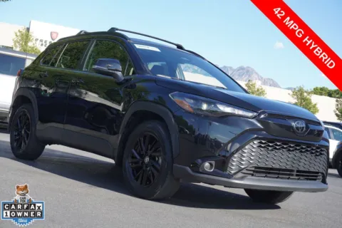Black 2024 Toyota Corolla Cross Hybrid Nightshade for sale in Salt Lake City, UT