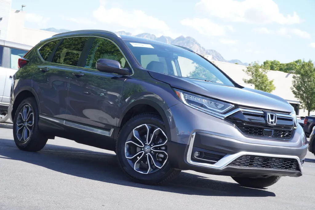 Gray 2022 Honda CR-V Touring for sale in Salt Lake City, UT