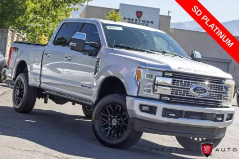 Silver 2017 Ford F-250SD Platinum for sale in Salt Lake City, UT