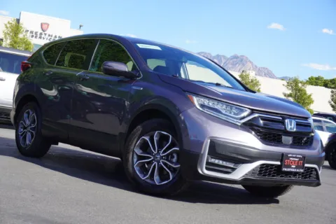 Gray 2022 Honda CR-V Hybrid EX-L for sale in Salt Lake City, UT