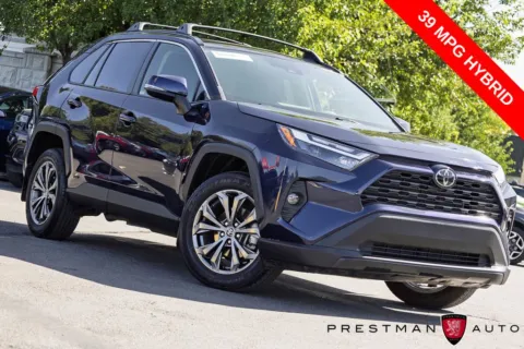 Blue 2025 Toyota RAV4 Hybrid XLE Premium for sale in Salt Lake City, UT