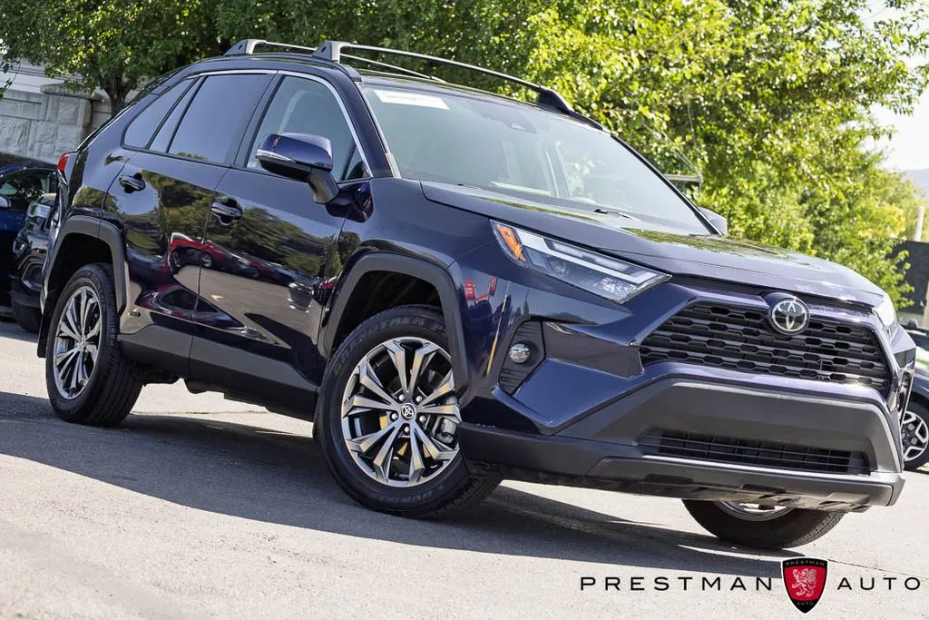 Blue 2025 Toyota RAV4 Hybrid XLE Premium for sale in Salt Lake City, UT