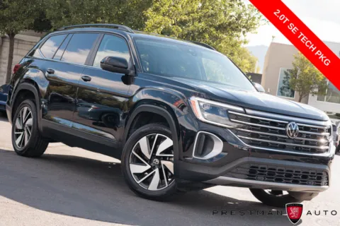 Black 2024 Volkswagen Atlas 2.0T SE w/Technology for sale in Salt Lake City, UT