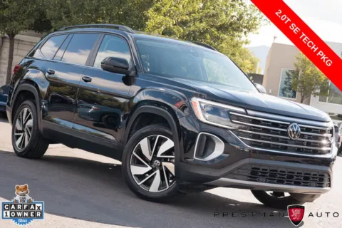Black 2024 Volkswagen Atlas 2.0T SE w/Technology for sale in Salt Lake City, UT
