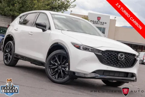 White 2025 Mazda CX-5 2.5 Carbon Turbo for sale in Salt Lake City, UT