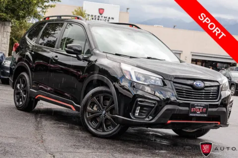 Black 2021 Subaru Forester Sport for sale in Salt Lake City, UT