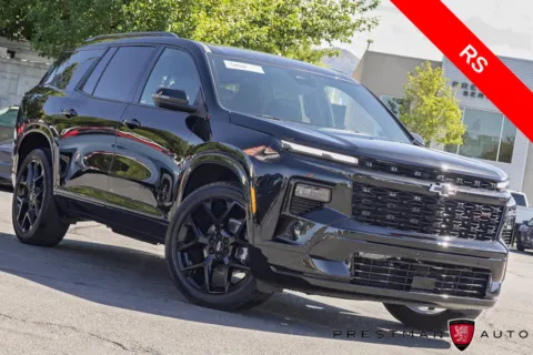 Black 2025 Chevrolet Traverse RS for sale in Salt Lake City, UT