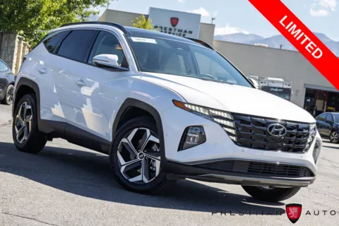 White 2024 Hyundai Tucson Limited for sale in Salt Lake City, UT