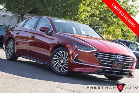Red 2023 Hyundai Sonata Hybrid Limited for sale in Salt Lake City, UT