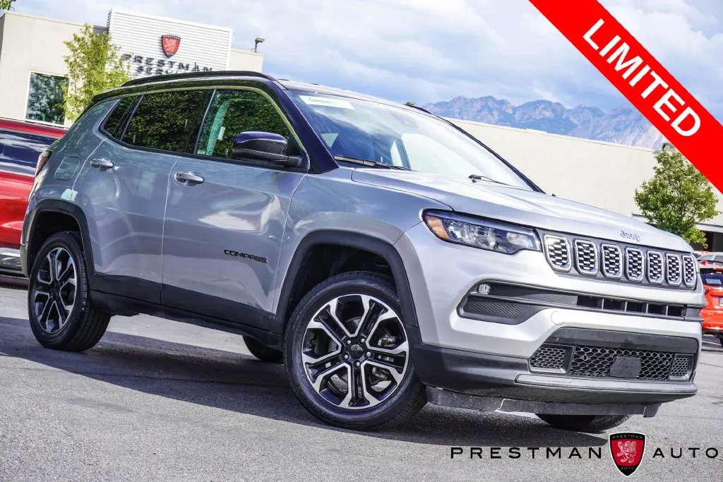 Silver 2022 Jeep Compass Limited for sale in Salt Lake City, UT