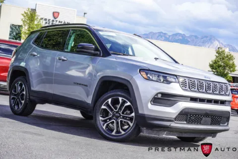 Silver 2022 Jeep Compass Limited for sale in Salt Lake City, UT