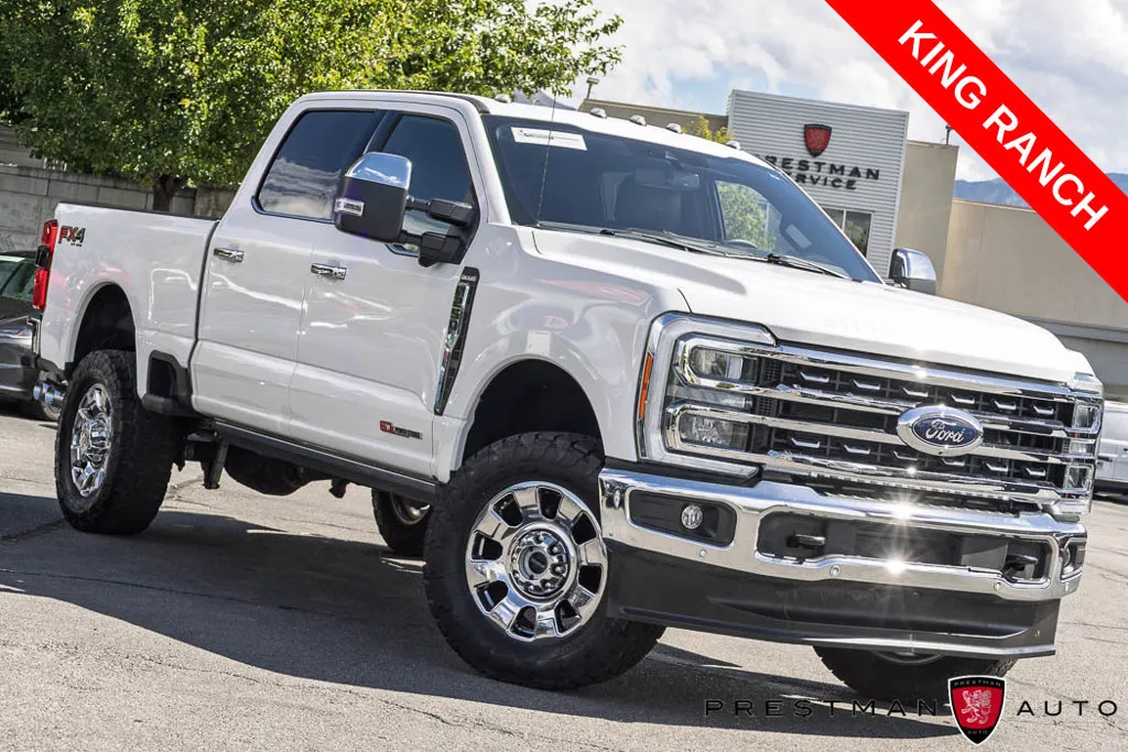 White 2024 Ford F-250SD King Ranch for sale in Salt Lake City, UT