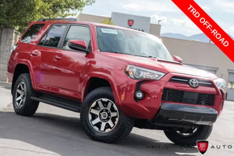 Red 2022 Toyota 4Runner TRD Off-Road for sale in Salt Lake City, UT