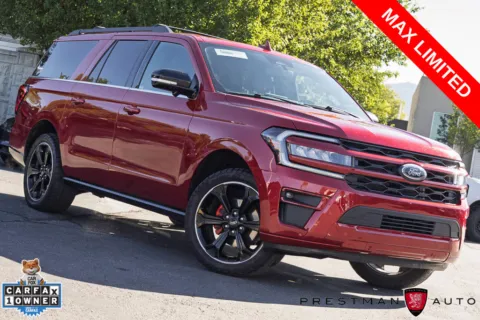Red 2022 Ford Expedition Max Limited for sale in Salt Lake City, UT
