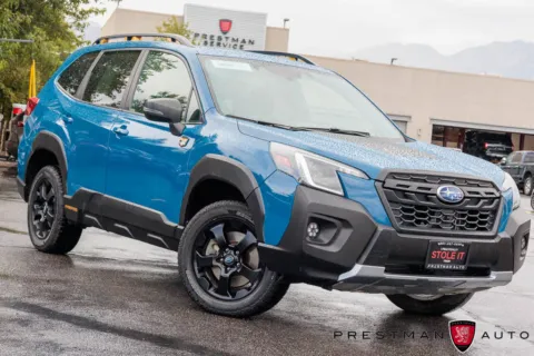 Blue 2023 Subaru Forester Wilderness for sale in Salt Lake City, UT