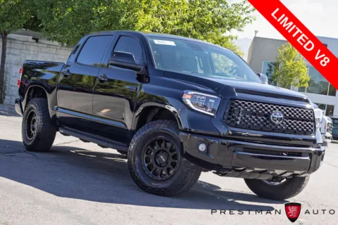 Black 2021 Toyota Tundra Limited for sale in Salt Lake City, UT