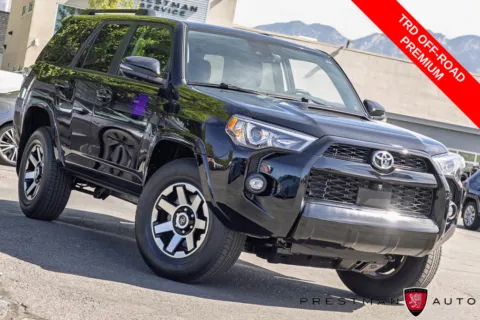 Black 2023 Toyota 4Runner TRD Off-Road Premium for sale in Salt Lake City, UT