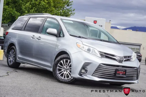 Silver 2018 Toyota Sienna XLE for sale in Salt Lake City, UT