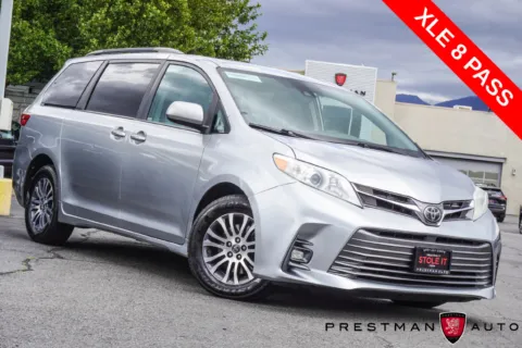 Silver 2018 Toyota Sienna XLE for sale in Salt Lake City, UT