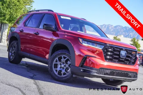 Red 2023 Honda Pilot TrailSport for sale in Salt Lake City, UT