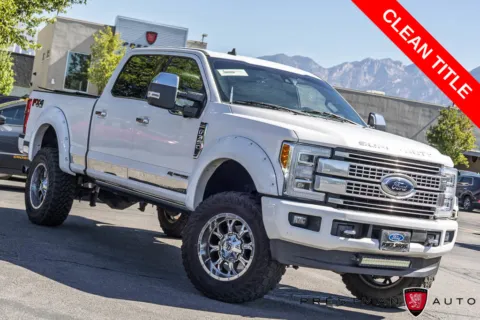 White 2019 Ford F-350SD Platinum for sale in Salt Lake City, UT