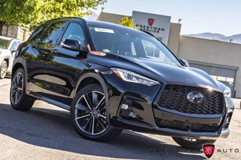 Black 2023 INFINITI QX50 SPORT for sale in Salt Lake City, UT