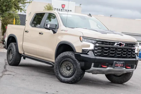 Beige 2022 Chevrolet Silverado 1500 ZR2 for sale in Salt Lake City, UT